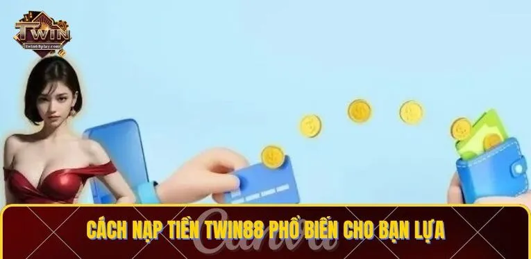 Cách nạp tiền TWIN88 phổ biến cho bạn lựa