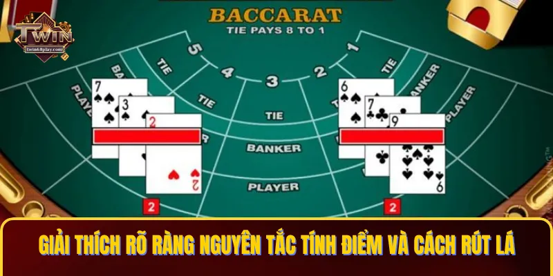 Giải thích rõ ràng nguyên tắc tính điểm và cách rút lá