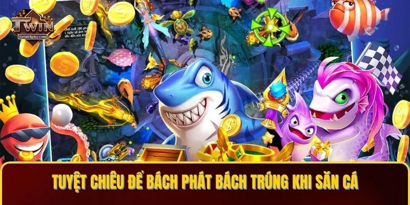 Tuyệt chiêu để bách phát bách trúng khi săn cá